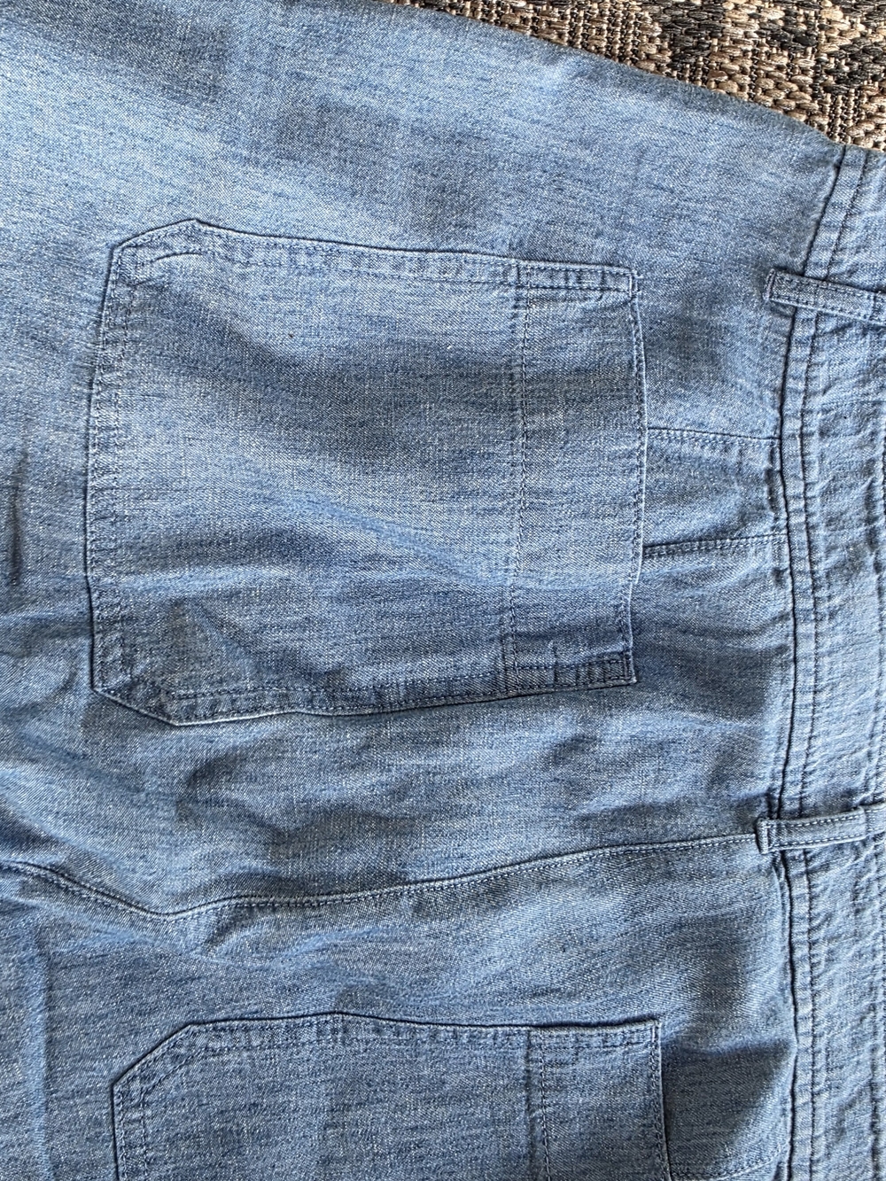 Talbots Light Blue Denim-Style Pants - Picture 5 of 5